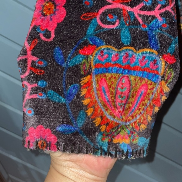 NATURAL LIFE Floral Hooded Cardigan - Multicolor - Picture 8 of 9